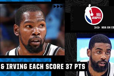 Kyrie Irving & Kevin Durant COMBINE FOR 74 PTS vs. Grizzlies 👀