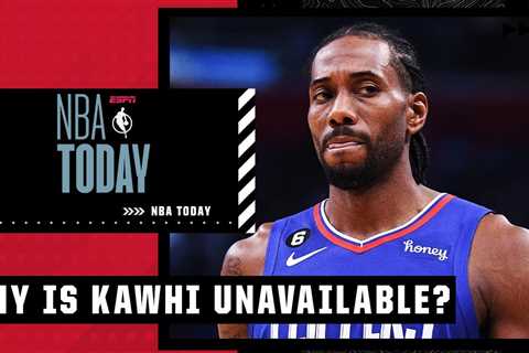 Perk raises the question: Why is Kawhi Leonard not available? 🧐 | NBA Today