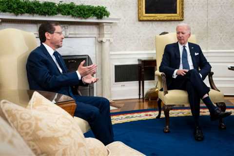 Biden meets with Israel Pres. Herzog