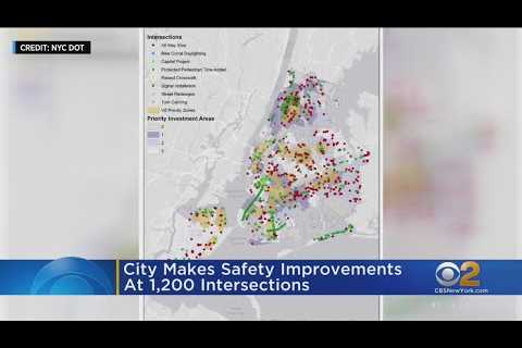 NYC makes safety improvements at 1,200 intersections