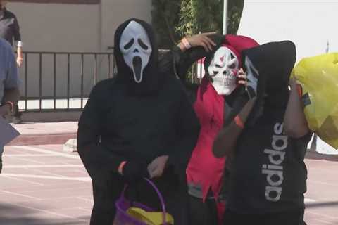 Halloween security occasion held in downtown Los Angeles