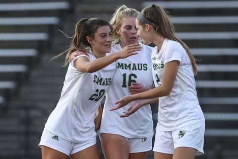 Woodward (at 70%), McNellis lead Emmaus girls soccer past Easton and into D-11 final