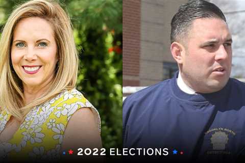 Democrat Laura Gillen faces off against Republican Anthony D''Esposito in New York''s 4th..