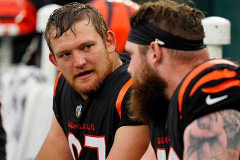 What happened to the Bengals’ offensive line in Cleveland?