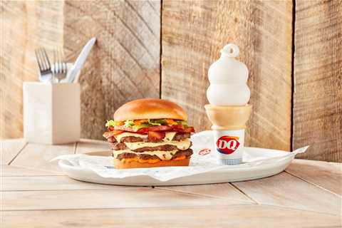 Dairy Queen launches Stackburger line as chain sees record sales in 2021