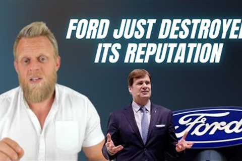 Ford found guilty of stealing and lying in disgraceful cover up