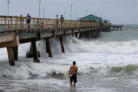 Tropical storm Nicole expected to strengthen into hurricane overnight