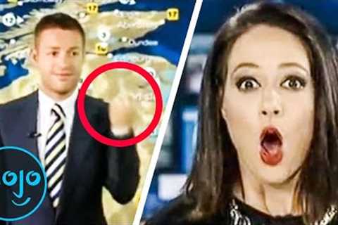 Top 10 Funniest Forgot They Were on Live TV Moments