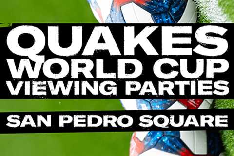 San Jose Earthquakes internet hosting World Cup Watch Events – KION546