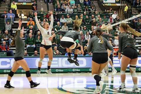 No.  6 San Diego State Upends No.  three Colorado State at 2022 MW Volleyball Championship