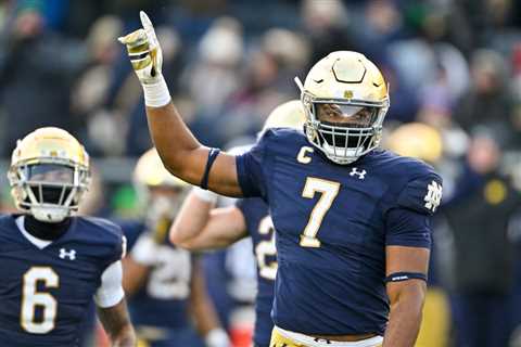 Find Cleveland Browns in the 2023 NFL Draft: Isaiah Foskey, EDGE Notre Dame