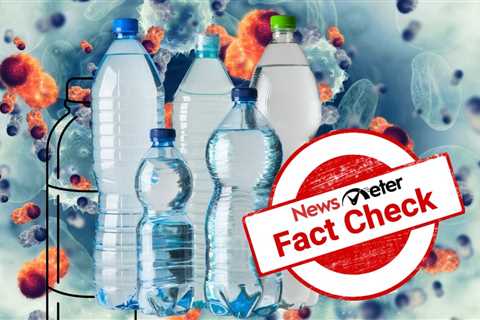 Do plastic water bottles consist of toxic substances that trigger cancer?