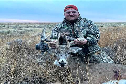 Hunter Tags an Eight-Point Buck that Accidentally Stole His Trail Camera