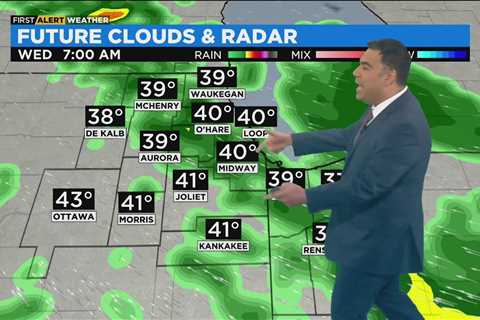 Chicago First Alert Weather: Overnight rain