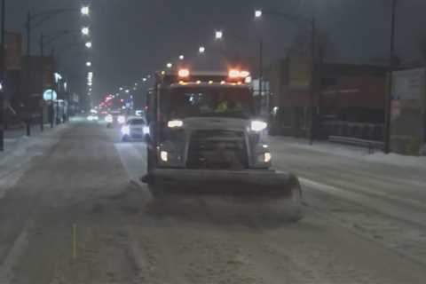 More than 200 snow vehicles deployed to clean roads