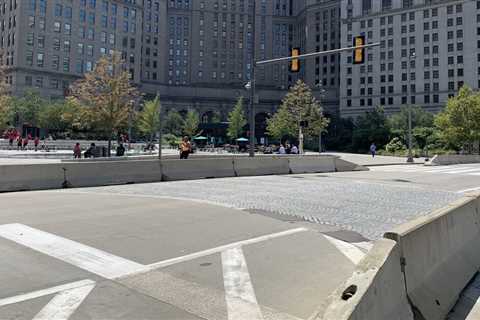 Cleveland meets fundraising goal in project to replace Public Square’s Jersey barriers – ideastream