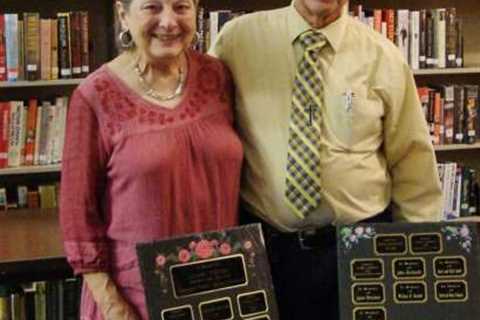 Families honored during library plaque dedication – Times News Online