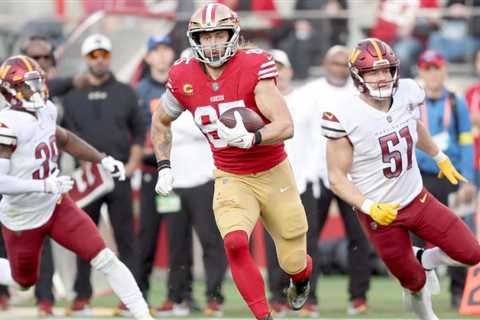 49ers vs Commanders rating: George Kittle’s enormous day powers San Francisco to eight straight win