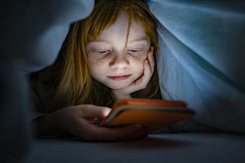 Kids should be banned from taking phones to bed to stop them seeing grim content at night,..