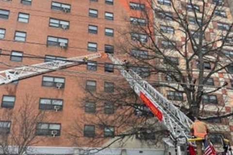 Woman set fires in 15-story apartment building