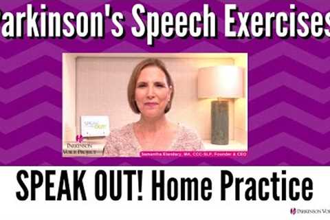 12/28/22 Parkinson''s Speech Exercises: National Call A Friend Day!