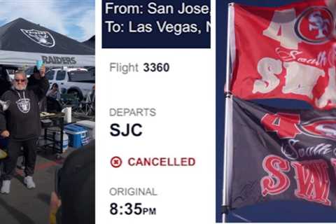 Southwest Airlines travel chaos impacting New Year’s Eve plans for 49ers-Raiders fans, heading to..