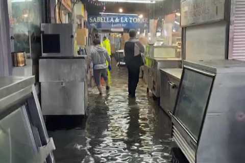 Widespread flooding follows file rainfall on San Francisco peninsula