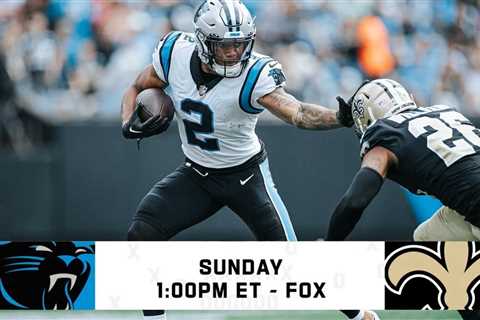 NFL Network Week 18 Preview: Panthers at Saints