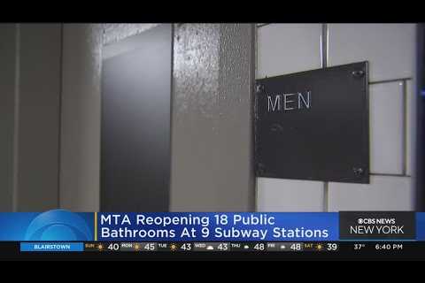 MTA reopening 18 public bathrooms