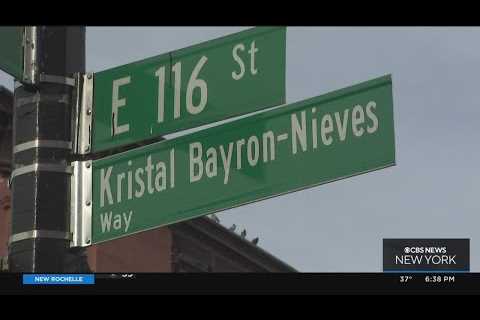 Harlem street named after teenager killed while working at area Burger King