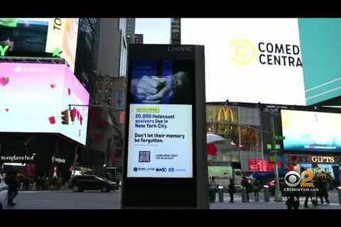 LinkNYC kiosks mark International Holocaust Remembrance Day