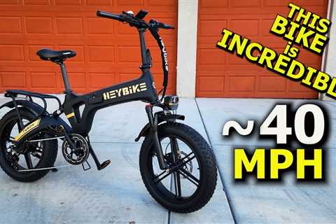 THE NEW Tyson HEYBIKE IS INCREDIBLE – FIRST RIDE!