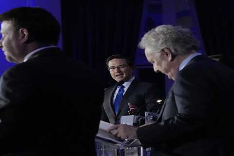 ‘Little coalition’ of Charest and Brown spar with Poilievre