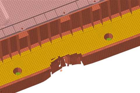 Big plastic battery cases are prepared to utilize