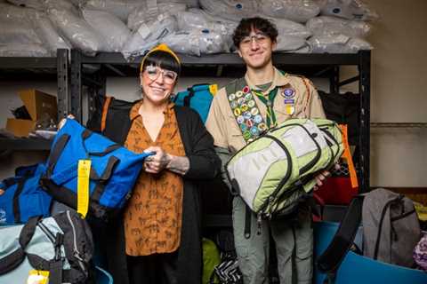 Eagle Scout helps Miss Carly’s in Rockford with ‘go bags’