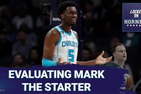 Are the Charlotte Hornets playing better with Mark Williams in the starting lineup?