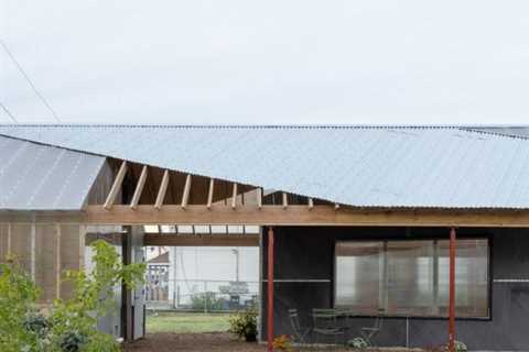 New York designers create backyard shed from architectural mockup