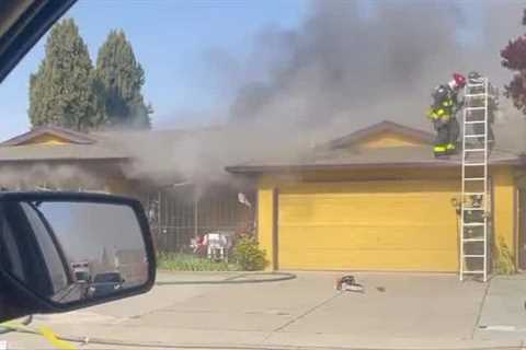 11 displaced after fire breaks out at Union City home