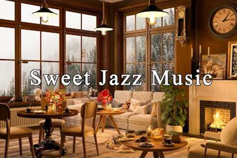 Sweet Jazz Music & Cozy Coffee Shop Ambience ☕ Relaxing Jazz Instrumental Music to Relax,Study..