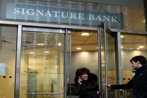 Signature Bank was the target of a US criminal probe before it was seized, report says