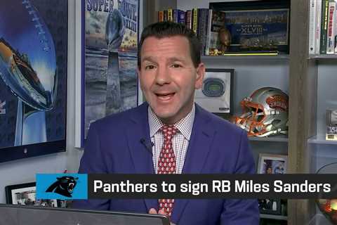 NFL Network reports on Miles Sanders signing