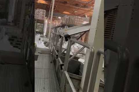 Tornado blows through warehouse in California