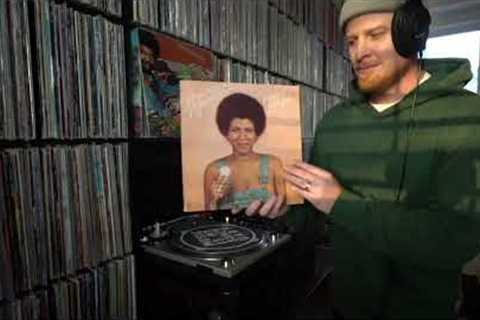 Sunday Evening Soul, Funk & Jazz Vinyl Pop Up - Paul''s Wall