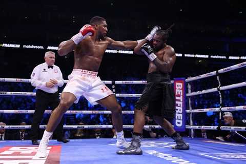 ‘It’s a f***ing fight’ – Anthony Joshua reacts to post-fight altercation with Jermaine Franklin and ..