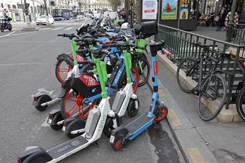 Paris set to ban rented e-scooters after an overwhelming 90% vote for their removal