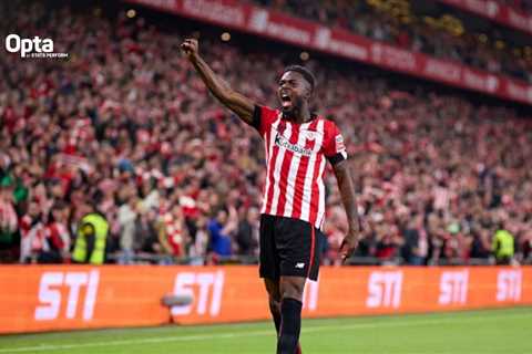 Inaki Williams ends goal drought with crucial strike for Athletic Club against Osasuna