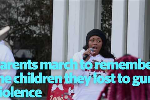 Parents march to remember the children they lost to gun violence