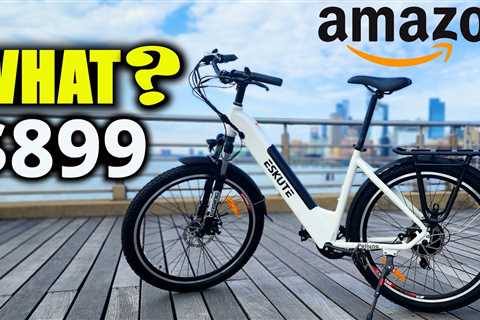 I Bought the LOWEST-PRICED E-Bike on Amazon! ESKUTE Polluno City Bike Review