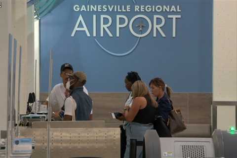 Flights delayed at Gainesville Regional Airport as FAA slows flights into the state