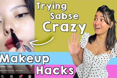 Testing Viral Makeup Hacks | Do They Even Work? *Shocking 🤯